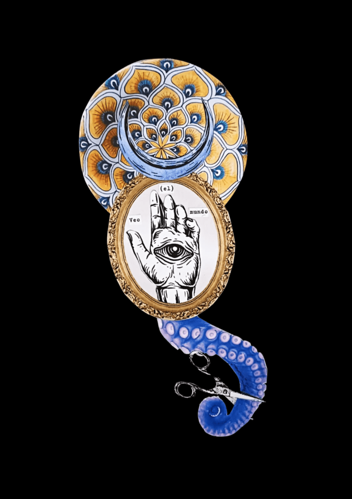 Autoretrato I
Stefano Carbone
Collage Analogico
210 x 297	 mm
2024