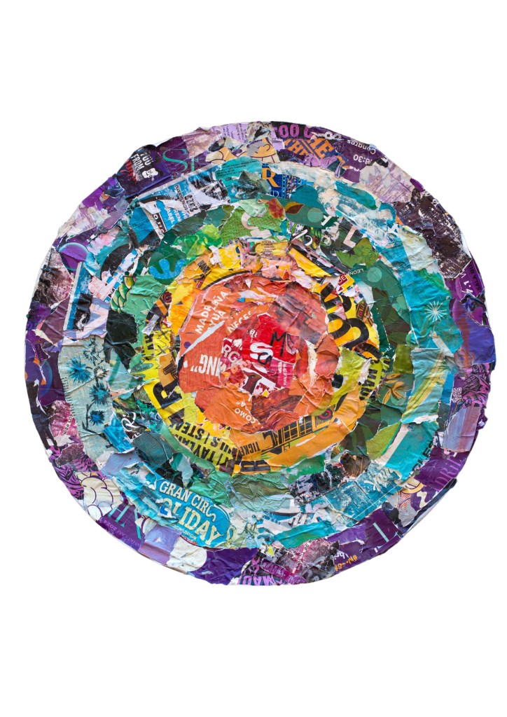 Bandera
Stefano Carbone 
Collage analógico 
1000x1000 mm
2024