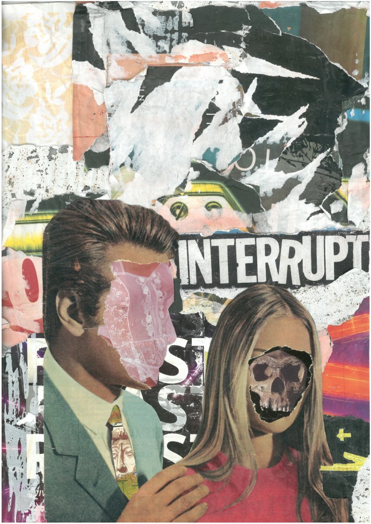 Interrupt
Stefano Carbone
Collage analogico
297 x 420	mm
2024